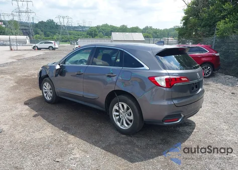 2018 Acura Rdx Acurawatch Plus Package z USA, uszkodzony, nr VIN 5J8TB4H35JL008450